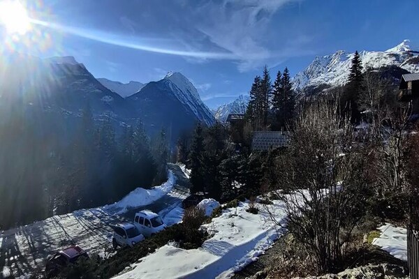 Zonnig appartement in Vallouise met panoramisch uitzicht op de Ecrins - thumbnail 2