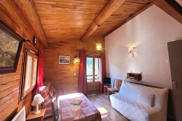 Knusse studio op 300m van de piste in Bonneval-sur-Arc - thumbnail 6