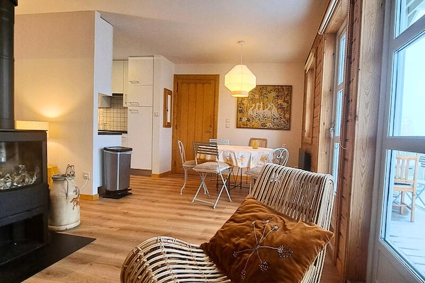 Ruim appartement in Flaine met uitzicht op de bergen - thumbnail 4