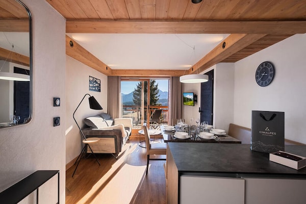 Modern appartement Résidence Les Armaillis, 50m van piste in Les Saisies - thumbnail 1