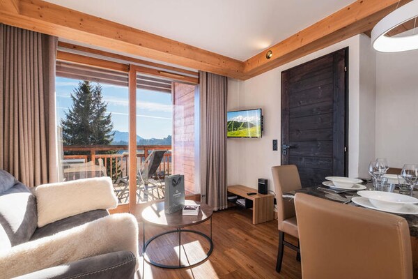 Modern appartement Résidence Les Armaillis, 50m van piste in Les Saisies - thumbnail 3