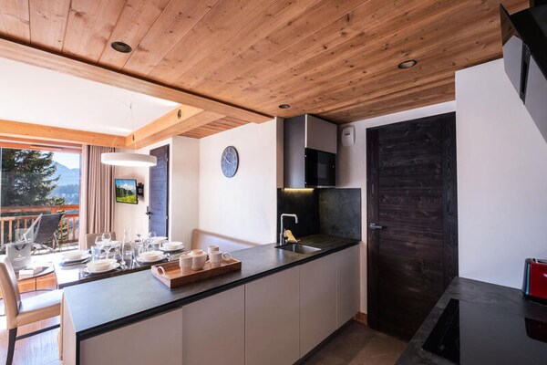 Modern appartement Résidence Les Armaillis, 50m van piste in Les Saisies - thumbnail 4