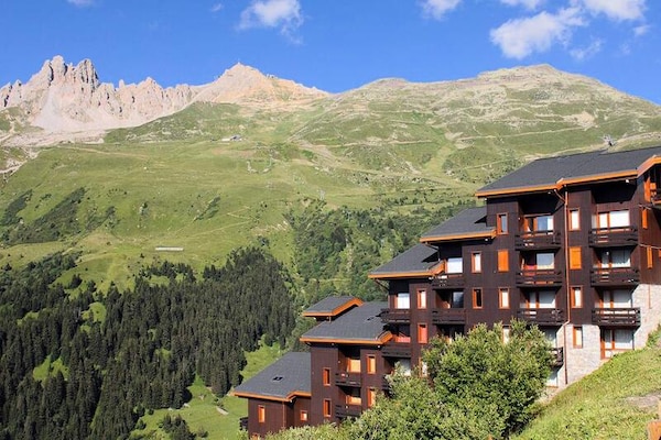 Authentieke studio voor 4 personen op 1800m hoogte in Méribel Mottaret - thumbnail 1