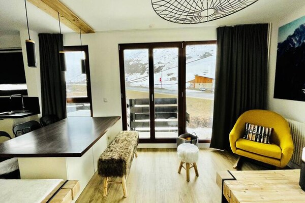 Rustiek appartement in Tignes Chartreux, vlakbij de piste voor 5 personen - thumbnail 1