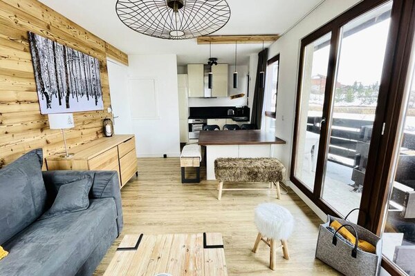 Rustiek appartement in Tignes Chartreux, vlakbij de piste voor 5 personen - thumbnail 2
