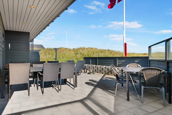 Modern vakantiehuis voor 6 personen, 250m van strand in Løkken - thumbnail 2