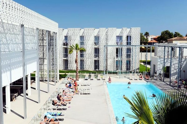 Duplex voor 6 personen bij het strand van Cap d'Agde met zwembad en wellness - thumbnail 5