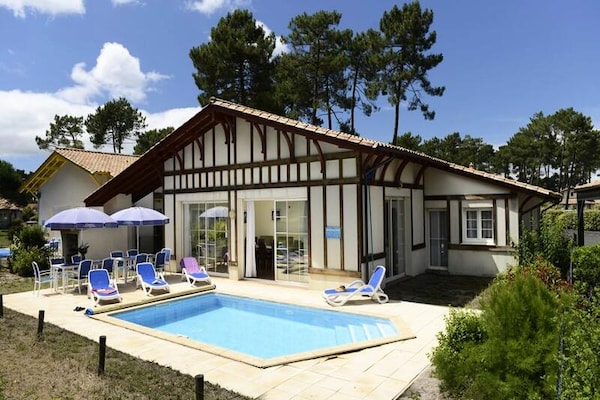 Ruim appartement voor 8 personen aan de golfbaan bij Arcachon - thumbnail 2