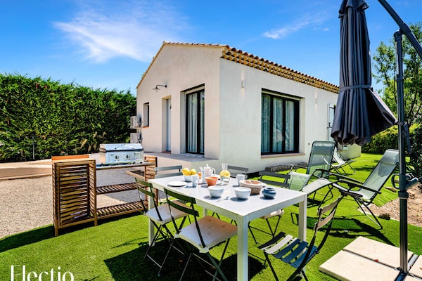 Villa Oliveda in Lourmarin: privézwembad, bioscoopzaal en zonnige tuin - thumbnail 4