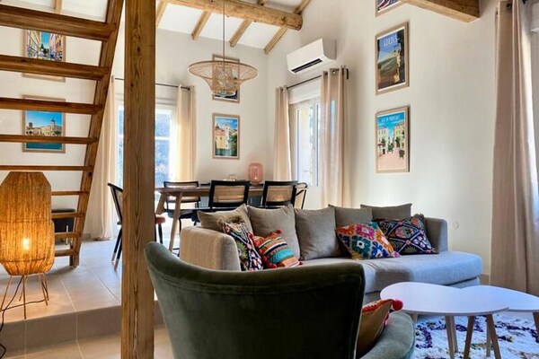 Villa Juliette: sfeervol appartement met tuin in het hart van de Luberon - thumbnail 4
