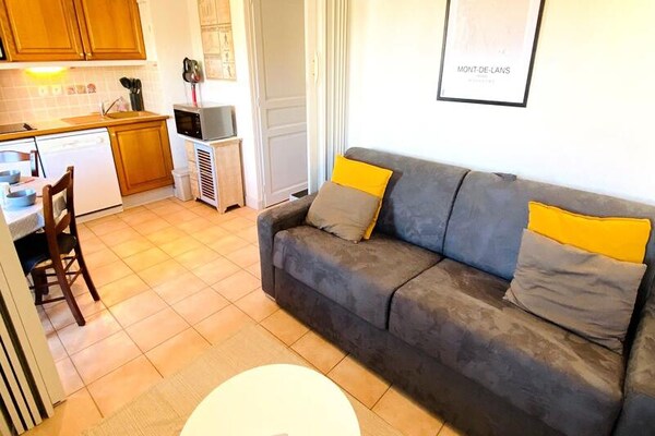 Compact wintersportappartement bij pistes van Les Deux Alpes voor 4 personen - thumbnail 3