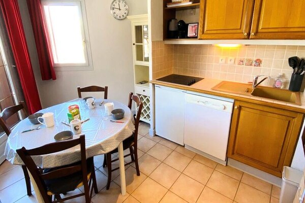 Compact wintersportappartement bij pistes van Les Deux Alpes voor 4 personen - thumbnail 6