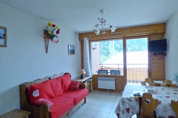 Knus appartement voor 6 in Saint-Jean-de-Sixt, vlakbij La Clusaz - thumbnail 2