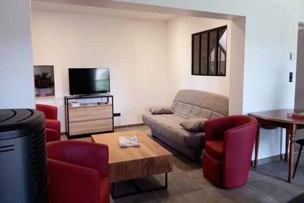 Ruim vakantieappartement voor 14 personen in Sainte-Eulalie, Frankrijk - thumbnail 6