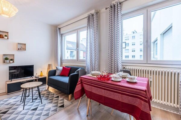 Le Clémenceau: Gezellig appartement voor 2 personen in Thionville - thumbnail 3
