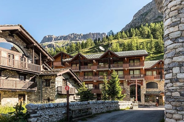 Knus appartement in Résidence Les Chalets de Solaise, Val d'Isère - thumbnail 2