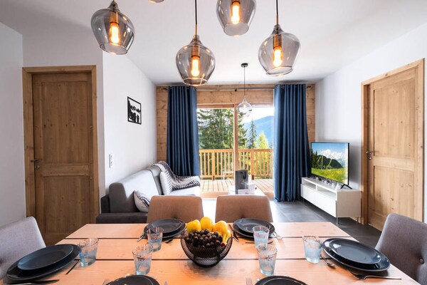Ruim appartement voor 6 personen in het hart van Villard-sur-Doron - thumbnail 4