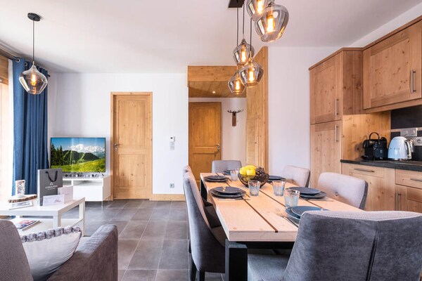 Ruim appartement voor 6 personen in het hart van Villard-sur-Doron - thumbnail 6
