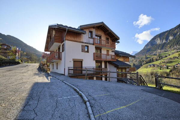 Knus appartement in Flumet, honden welkom, vlakbij de piste - thumbnail 1