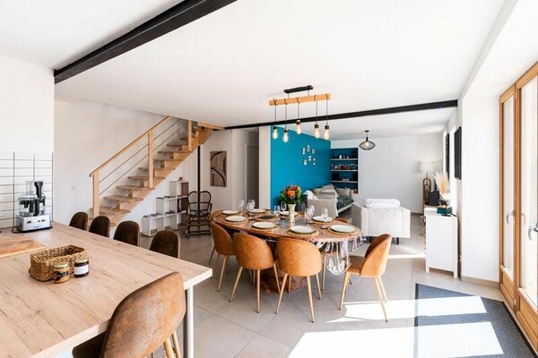 Luxe appartement in Antrenas met jacuzzi, sauna en privétuin voor 6 personen - thumbnail 1