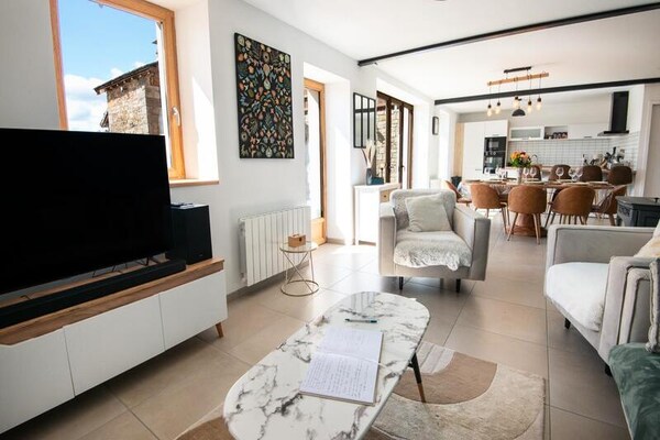Luxe appartement in Antrenas met jacuzzi, sauna en privétuin voor 6 personen - thumbnail 3