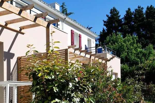 Ruim appartement voor 8 personen bij het strand van Baden, Morbihan - thumbnail 1