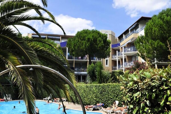 Knus appartement in Balaruc-les-Bains met zwembad, dichtbij strand en Montpellier - thumbnail 5