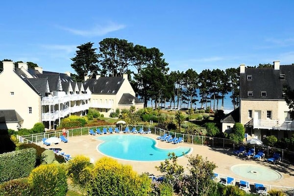 Appartement op 10 meter van het strand in Fouesnant, voor 5 personen - thumbnail 2