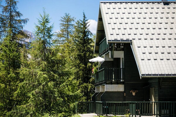 Knus appartement voor 5 in Joue du Loup, vlakbij de pistes - thumbnail 2