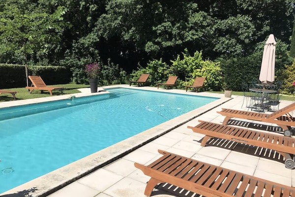 Authentieke Mas in Pernes-les-Fontaines met Verwarmd Zwembad voor 14 Personen - thumbnail 5