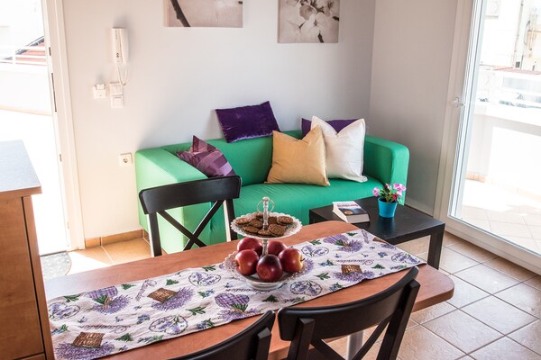 Centraal gelegen appartement aan het strand in Chania - thumbnail 2