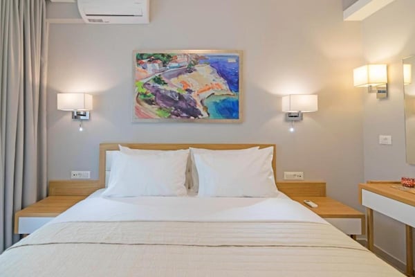 Sonja 3 Superior: Strandappartement voor 6 personen op 20 meter van zee in Chania - thumbnail 5