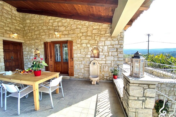 Villa Eros: Privezwembad & Bergzicht bij Rethymno - thumbnail 5