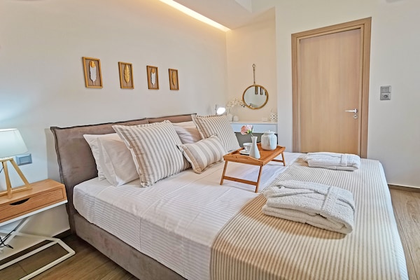 Casa Luna: Ruim appartement met verwarmd privézwembad in hartje Rethymno - thumbnail 5