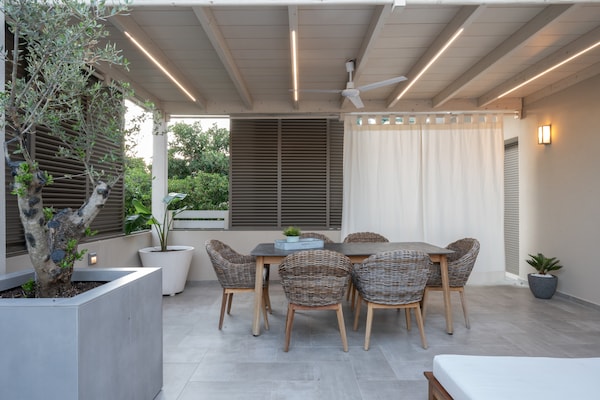 Casa Luna: Ruim appartement met verwarmd privézwembad in hartje Rethymno - thumbnail 3