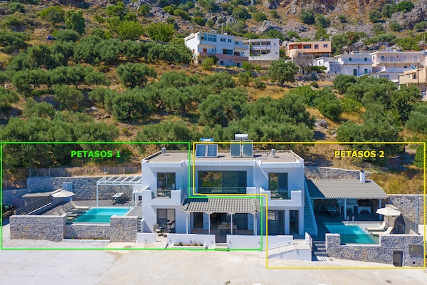 Petasos 2: Moderne villa met privézwembad en zeezicht bij Plakias - thumbnail 6