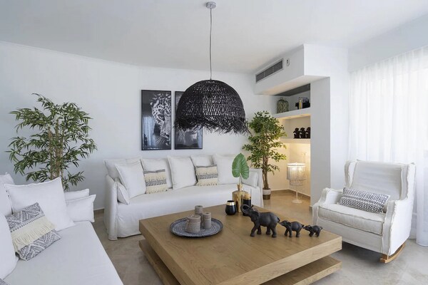Ruim appartement met zeezicht in Rethymno, vlakbij het strand - thumbnail 2