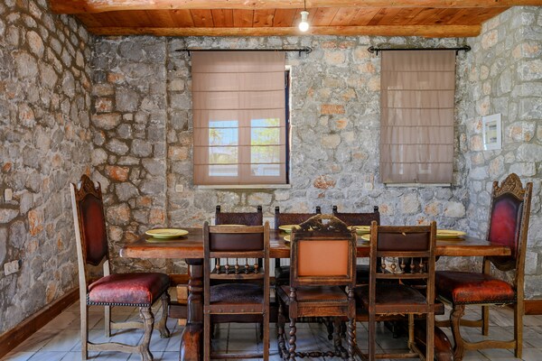Villa Manousaki: Ruim vakantiehuis voor 10 personen bij Spili, Kreta - thumbnail 5