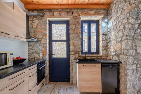 Villa Manousaki: Ruim vakantiehuis voor 10 personen bij Spili, Kreta - thumbnail 6