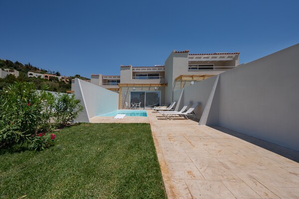 Moderne villa op 250m van het strand van Damnoni met privézwembad - thumbnail 6