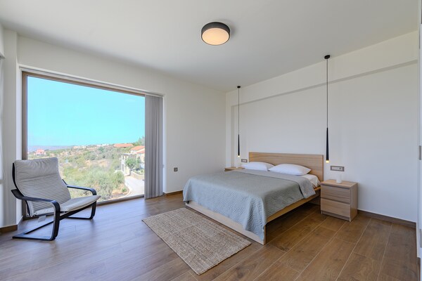 Villa Serenity: rust en comfort met zwembad nabij Chania, Kreta - thumbnail 4