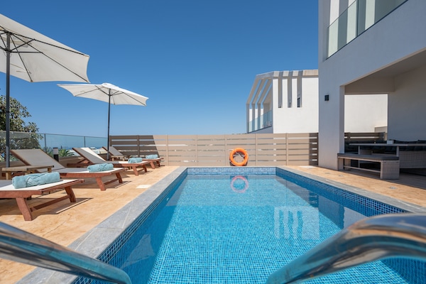 Villa Nevelo Amethyst: Ruim vakantiehuis met privézwembad bij Rethymno - thumbnail 6
