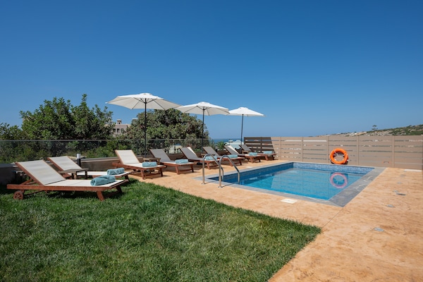 Ruime villa met privézwembad vlakbij zee en Rethymno - thumbnail 6
