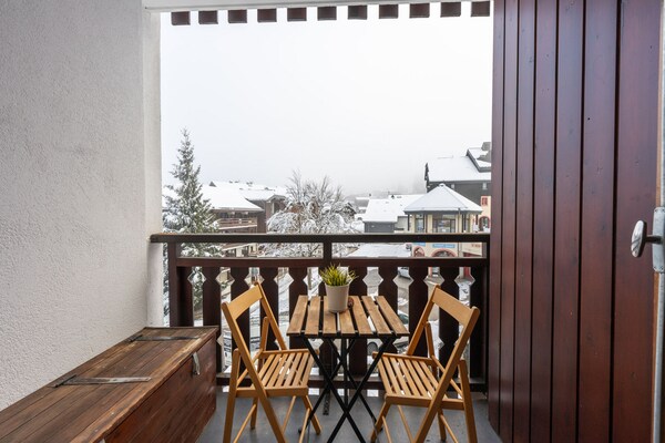 Knus appartement voor 5 op 50m van de skilift in Morillon - thumbnail 1