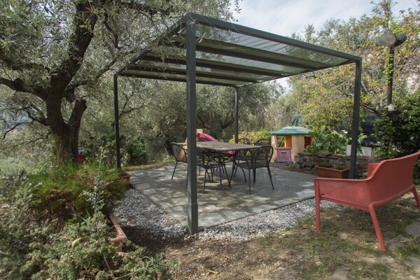 Gerenoveerd 18e-eeuws huis met tuin bij Diano San Pietro - thumbnail 3