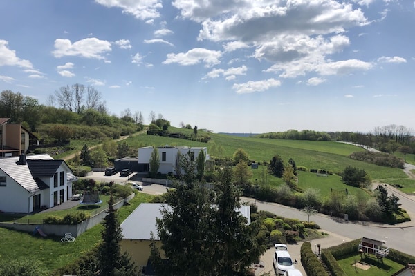 Modern appartement met binnenzwembad en panoramisch uitzicht in Bad Lauterberg - thumbnail 3