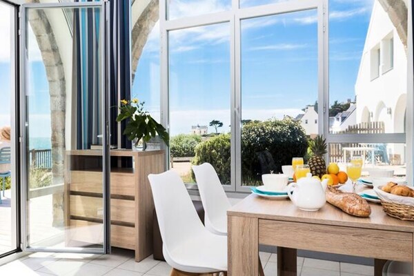 Appartement aan zee in bosrijk park bij Batz-sur-Mer voor 6 personen - thumbnail 3