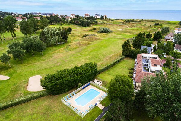 Appartement 4 personen bij strand Cabourg met verwarmd zwembad - thumbnail 6