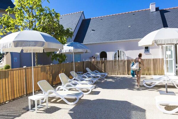 Ruime maisonette voor 8 bij Dinan en Saint-Malo met binnenzwembad - thumbnail 2