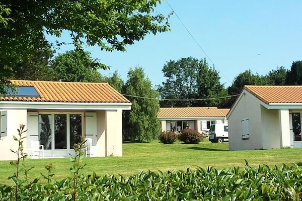 Stacaravan voor 5 personen aan het Lambon-meer in Prailles-La Couarde - thumbnail 2